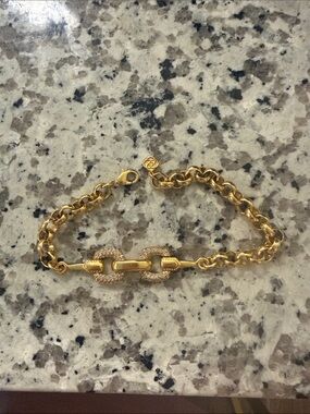 Kendra Scott Beau Link Bracelet - Vintage Gold Fashion Jewelry
